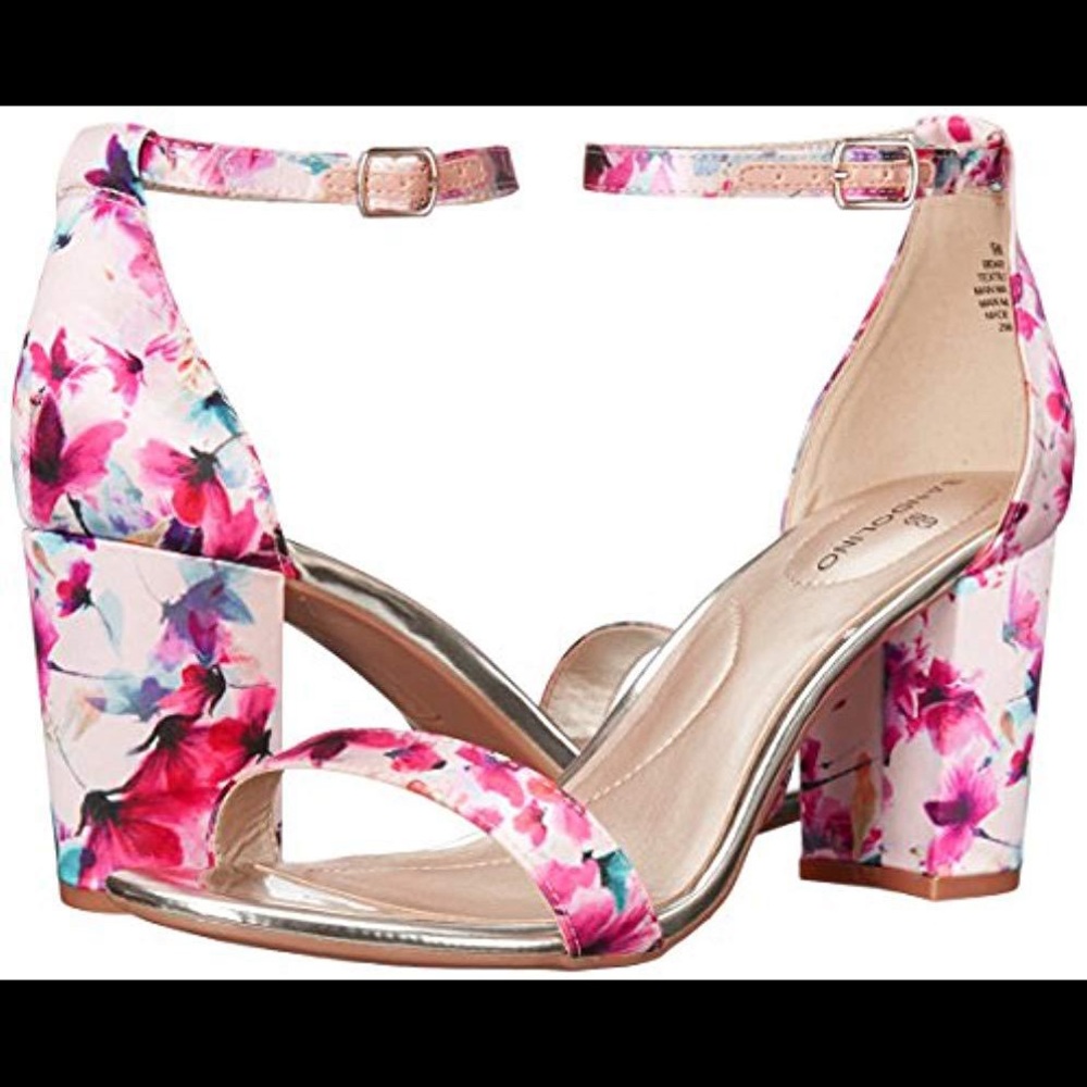 Bandolino Pink Armory Heeled Sandal 7.5M
